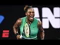 Serena Williams takes down No. 1 Simona Halep | 2019 Australian Open Highlights