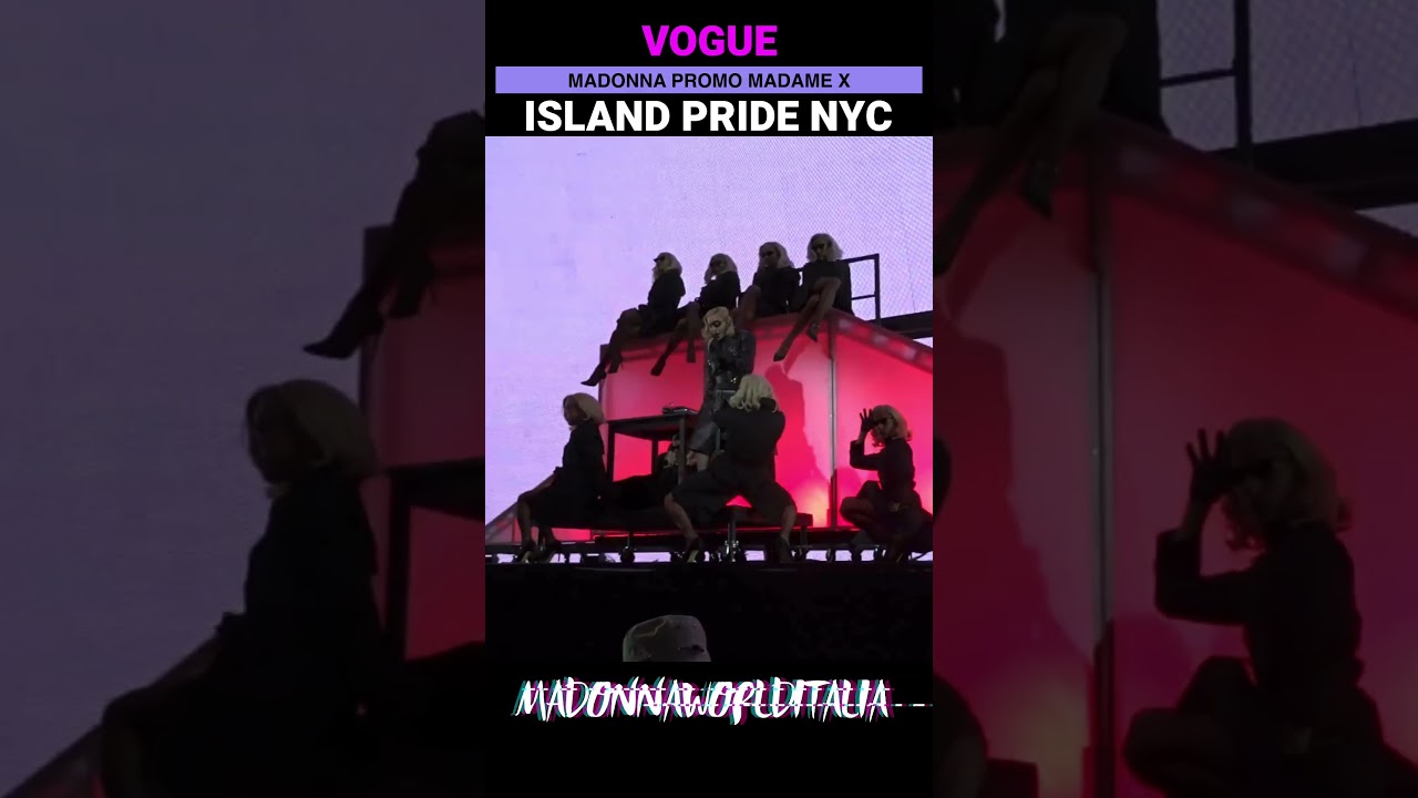 Madonna Vogue at Island Pride New York 2019 
