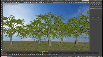 Dynamic Tree In 3ds Max with TyFlow