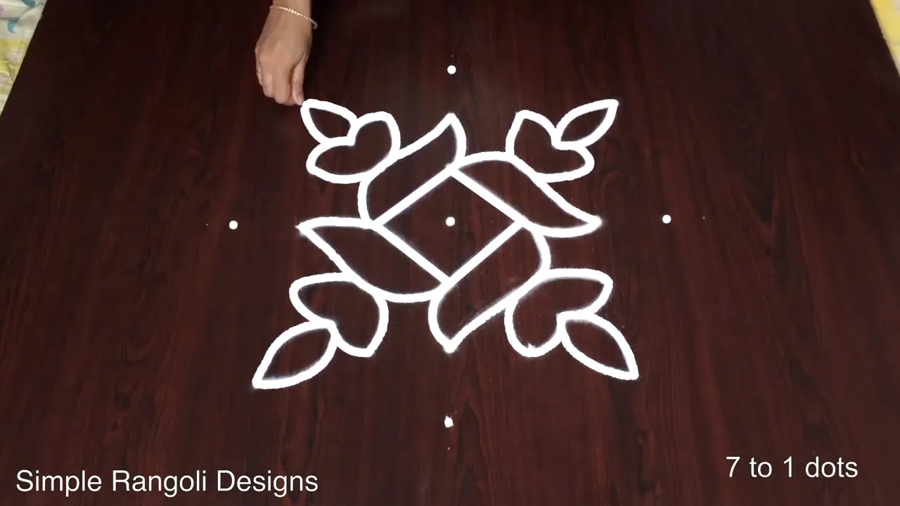 Chukki Rangoli Designs for Competition