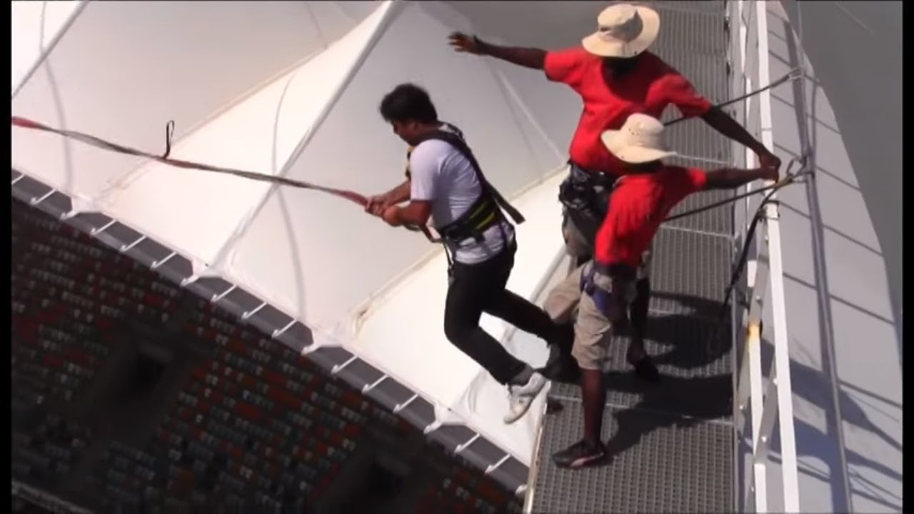 South Africa's Worlds Tallest Swing BIG RUSH World's Tallest Rope