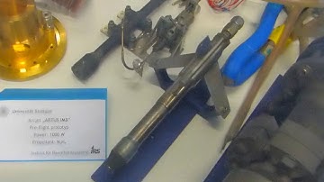 A Few Plasma Arcjet Type Electric Space Drive Prototypes On Display At IRS University Stuttgart