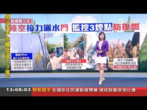 三立新聞主播莊惠琪 午間新聞播報片段(2021/3/20)