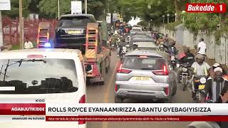 Agabuutikidde: Emmotoka z'abadde Sipiika  zijjiddwa mu maka ge e Kigo  Emmotoka   Rolls Royce eyan
