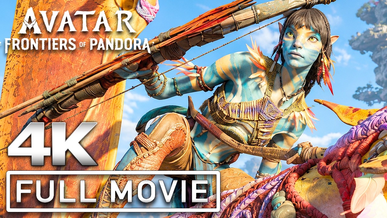 AVATAR FRONTIERS OF PANDORA SECRETS OF THE SPIRES All Cutscenes (Full Game Movie) 4K 60FPS