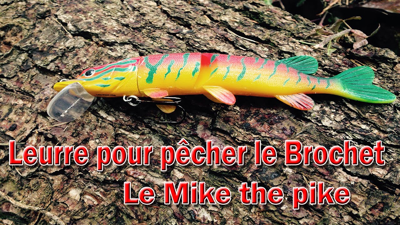 Leurre pour pêcher le Brochet #1 : le Mike the pike (swimbait