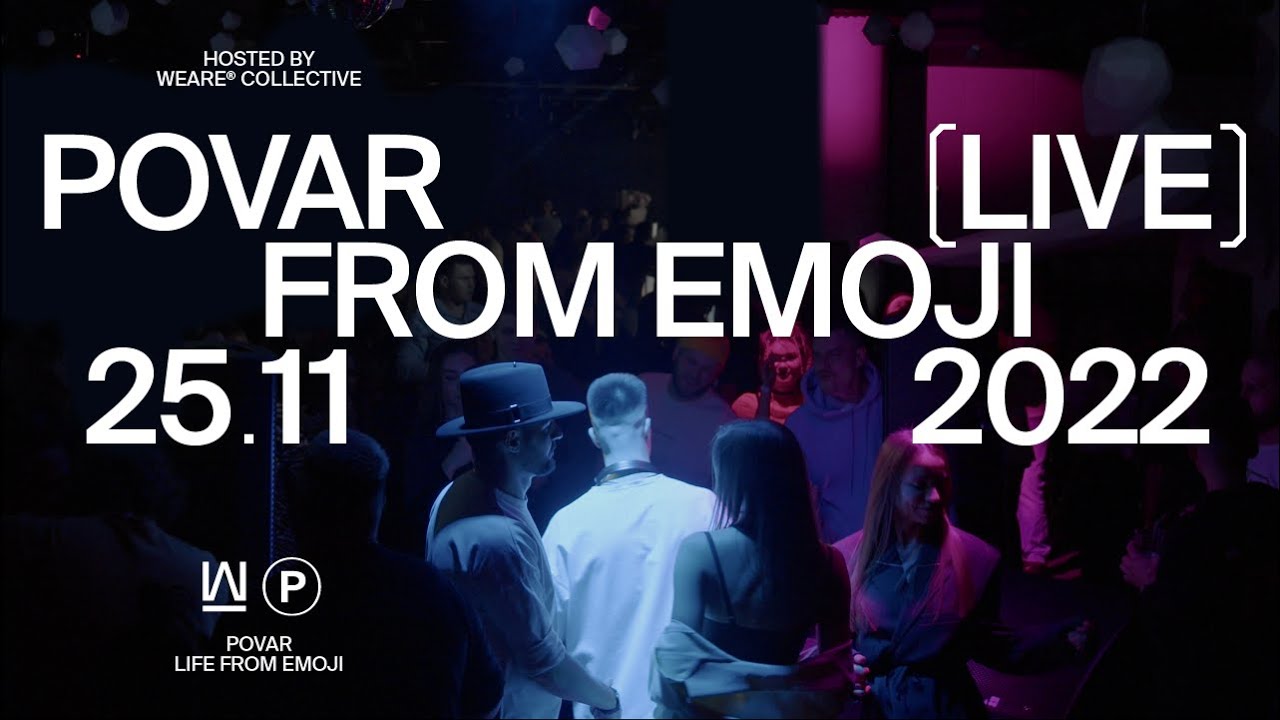 Povar Live from Emoji (25.11.22) / Dj Set / Deep House, Afro House, Indie Dance, Melodic Techno