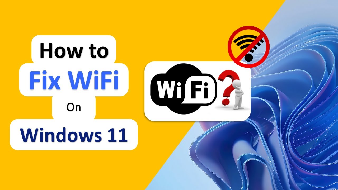 Wifi Not Working On Windows 11 🌐 Fix All WiFi Issues 💻 - YouTube