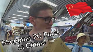 Shopping for cheap computer parts at SEG-Market in Shenzhen!