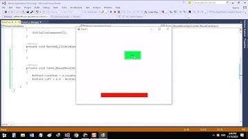 How to control the mouse using code in C# | Simple training