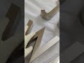 ✨ 3D Stainless Steel Letters – Where Craftsmanship Shines ✨