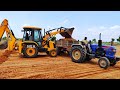 Eicher 551Range power plus tractor with loaded trolley pulling | John Deere tractor power | #CFV |
