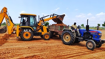 Eicher 551Range power plus tractor with loaded trolley pulling | John Deere tractor power | #CFV |