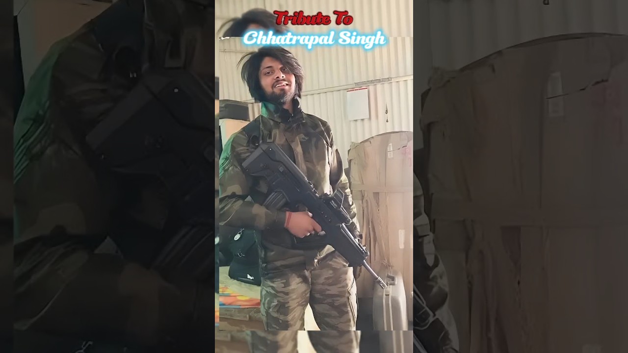 Tribute To Paratrooper Chhatrapal Singh🥺💐||Martyred Hero Of Rangdori Baihk|| #shorts