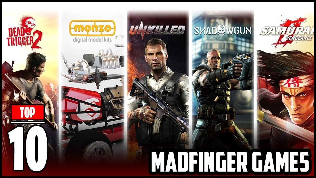 Los 10 MEJORES Juegos de MADFINGER GAMES