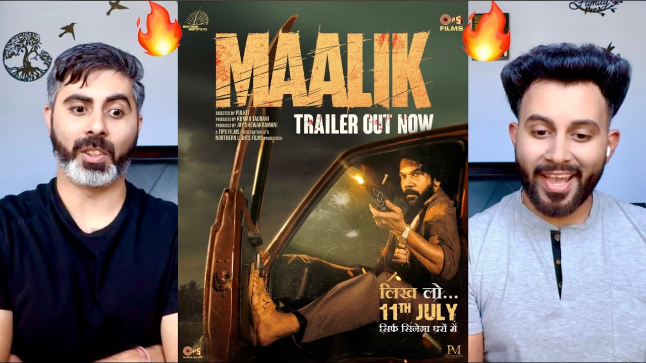 Maalik Trailer Reaction | Power. Politics. Payback. | Rajkummar Rao & Manushi Chhillar Shock Us!