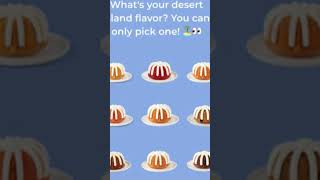 comment if u like nothing bunt cake and what's ur favorite flavor