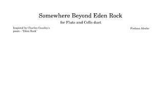 Somewhere Beyond Eden Rock