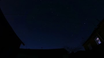 Звёздное небо.Таймлапс.Starry sky.Timelapse.