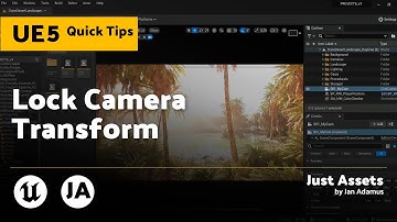 Unreal Engine 5 QuickTip | Lock Camera Transform