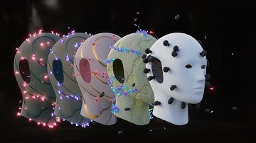 Point-Scatter Group Node of Animation Nodes for Blender 2.79, Blender 2.80 / Breakdown