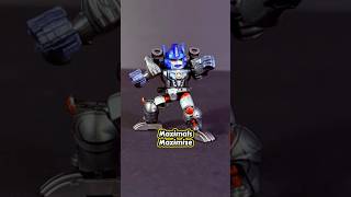 Blokees Beast Wars Optimus Primal and Megatron transformation 😁.