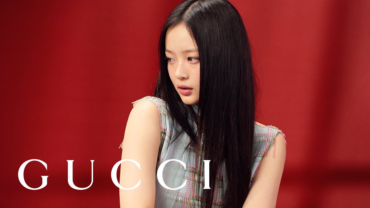 A Day with Gucci: Hanni at Spring Summer 2025 - YouTube