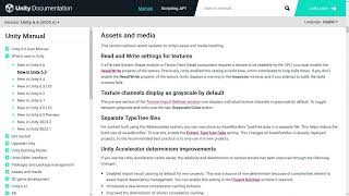 New In Unity 6.5: Read and Write settings for textures