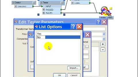 Tester Transformer and Published Parameters