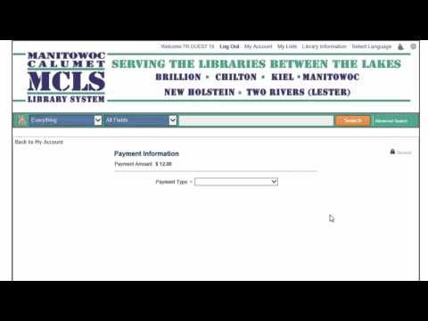 How to pay your library fines