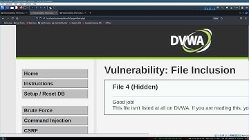 DVWA file inclusion