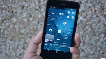 A quick look at Windows 10 Mobile Build 10581