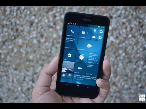 A quick look at Windows 10 Mobile Build 10581