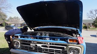 Ford 302 V8- 1966 F100 Engine Pull Prep Part 1 of 2 #ford #f100 #engines #restoration 