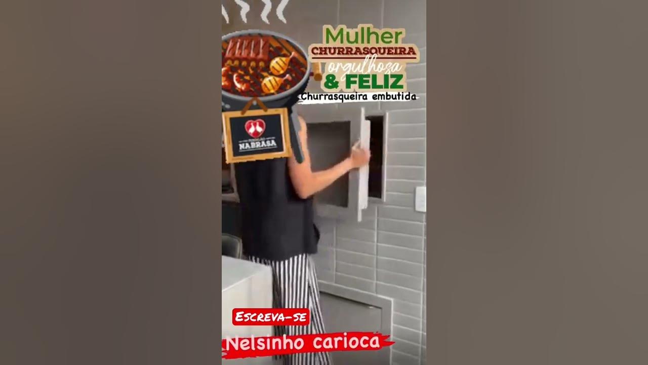 Churrasqueira embutida