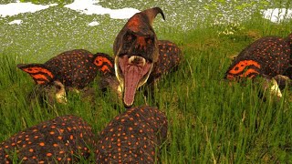 Who Rules The Island? Rex Vs Trike Fights The Isle Evrima Horde Test