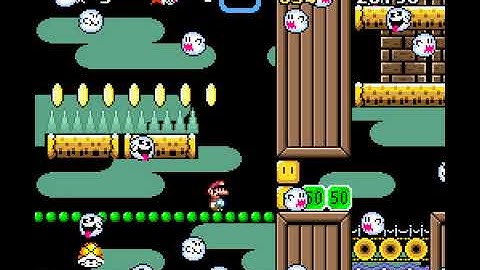 SCW - Ghost in the Shell (normal Exit) - SMW Kaizo Hack