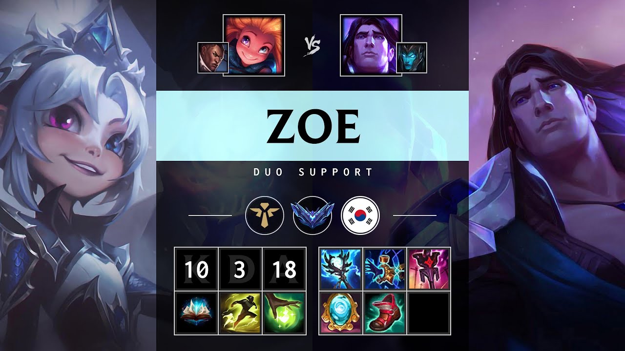 Zoe Support vs Taric - KR Diamond Patch 25.16