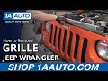 How to Change Front Grille 2007-17 Jeep Wrangler