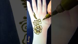 نقش حناء هندي خفيف ورائع#trending#henna