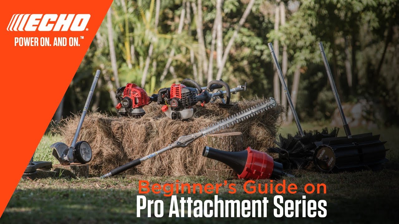 ECHO Pro Attachment Series Attachments - Product Knowledge