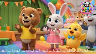 PinPin's Rainbow Party 🌈🎉 | Learn Colors with PinPin World | Kids Songs & Nursery Rhymes