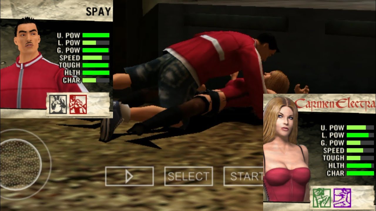 Def Jam Fight For NY The Takeover : Spay Vs Carmen Electra Gameplay.