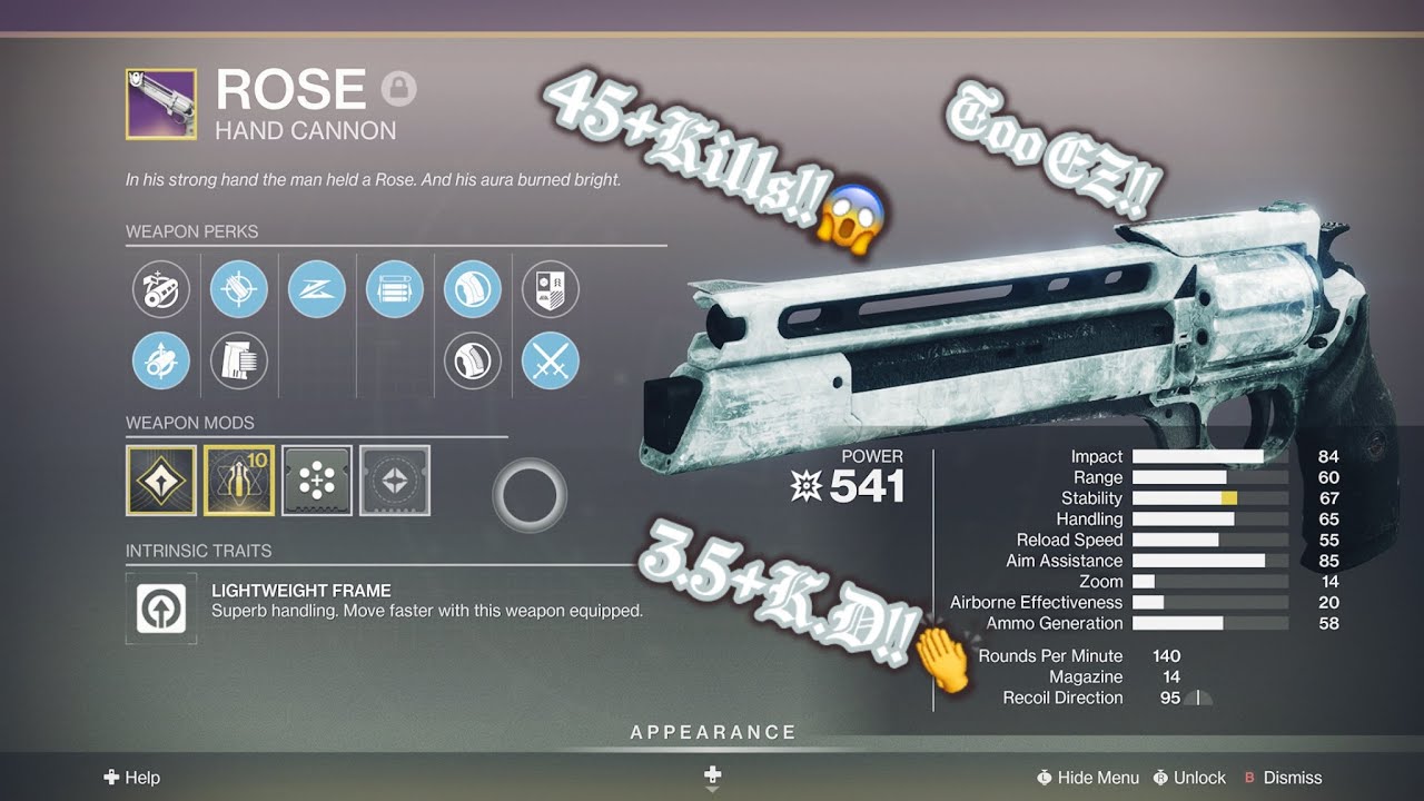 This GODROLL Rose Got Me HOW MANY Kills!?😱🔥-High Kill/K.D Rose D2 Gameplay