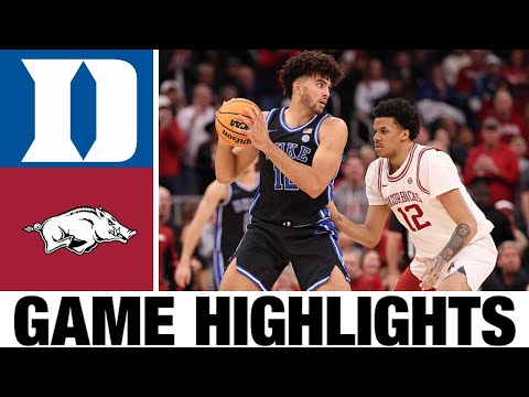 4 Duke Vs 22 Arkansas Highlights Men S Basketball College Basketball 2025