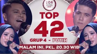 TAMPIL MALAM INI GRUP 4 PUTIH TOP 42 LIDA 2021| KAMIS, 29 APRIL 2021 TAMPIL MALAM INI GRUP 4 PUTIH TOP 42 LIDA 2021| KAMIS, 29 APRIL 2021