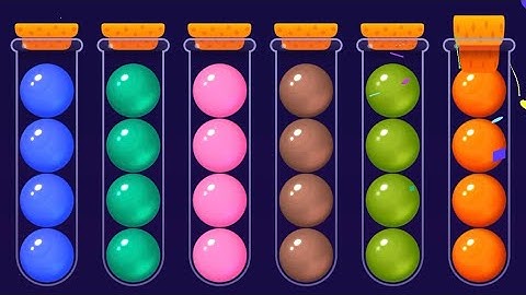 Ball game level 1801- 1810 | Ball Sort puzzle