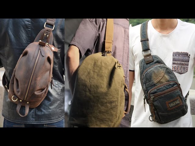 Top 10 Sling Backpacks for Men - YouTube