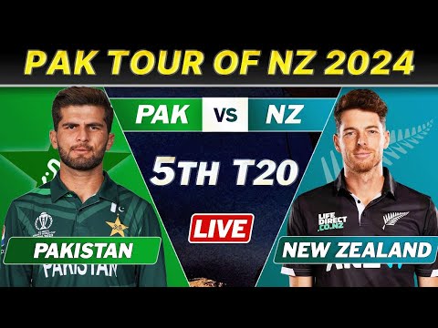 PAKISTAN vs NEW ZEALAND 5th T20 MATCH Live SCORES 