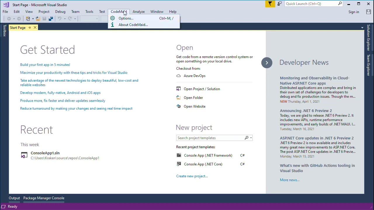 Install CodeMaid Visual Studio Extension to Cleanup & Simplify Code ...